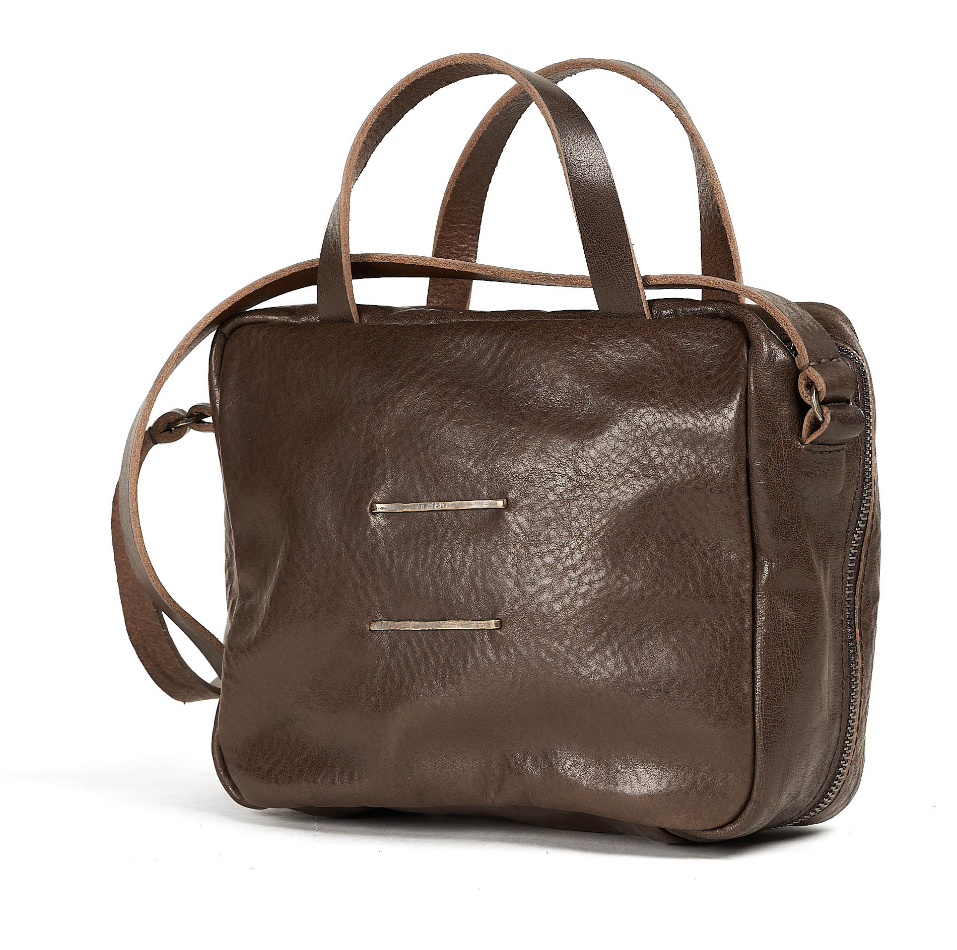 daniele basta leather and silver bags - 45